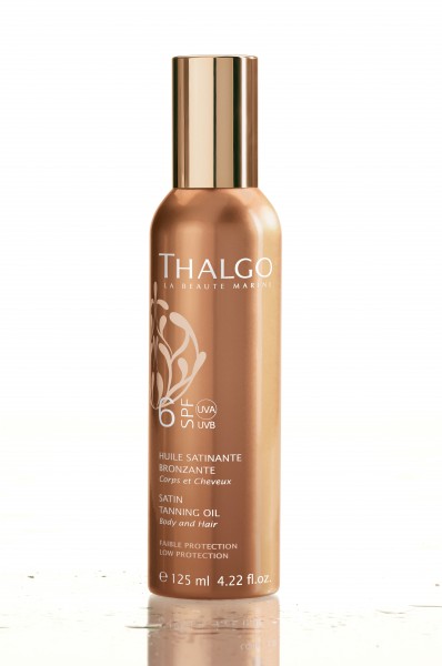 Satin Tanning Oil Body&Hair 6SPF